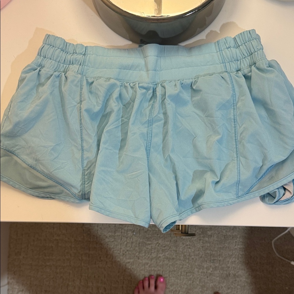 lululemon athletica Pale Blue Women’s Athletic Shorts